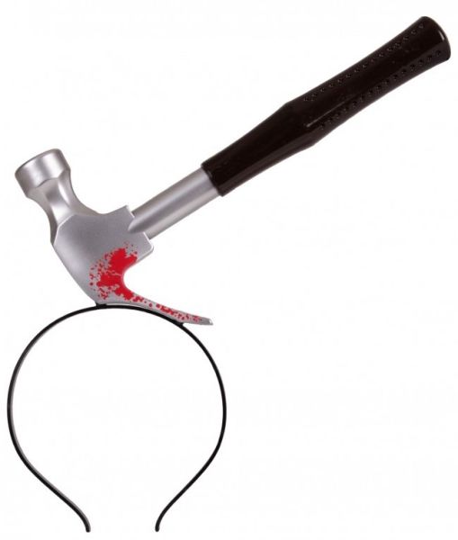 Hammer hair band with bloody effect