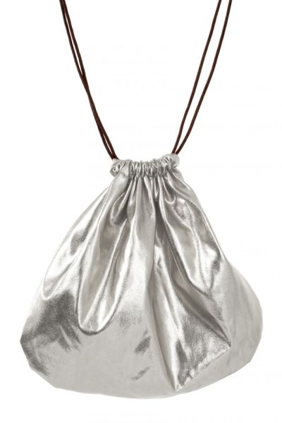 Metallic bag party bag small disco handbag silver