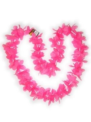 Hawaii necklace pink wreaths 12 pieces
