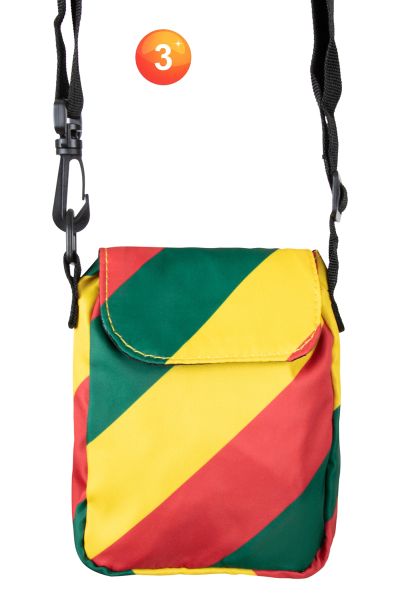 Reggae shoulder bag red yellow green