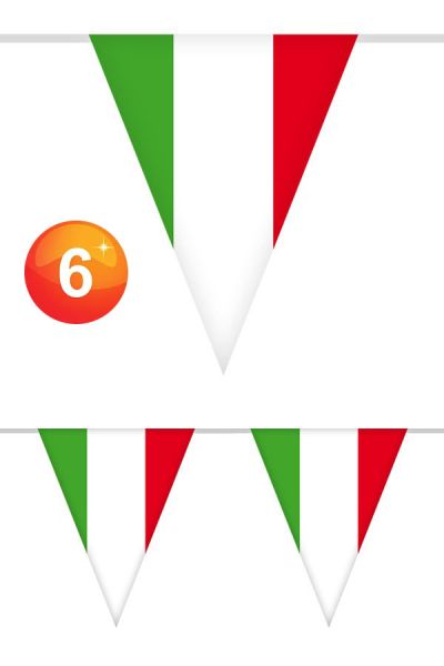 Flag line Italy 60m
