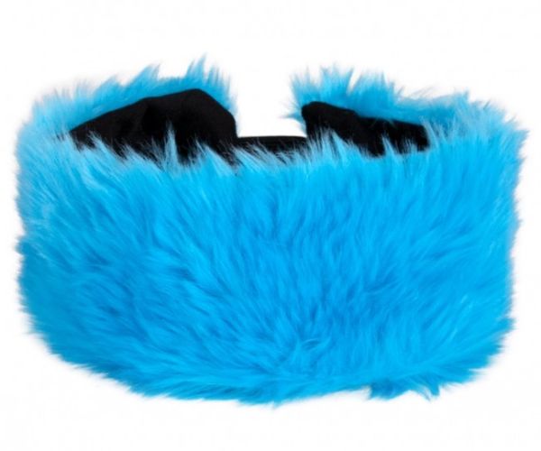 Headband blue plush