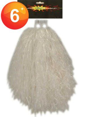 White Cheerball Ring Grips