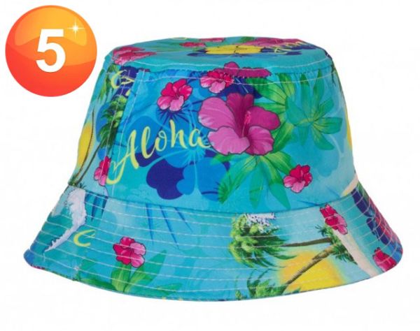 Blue Bucket Hat Beach Sun Hat Fishing Hat