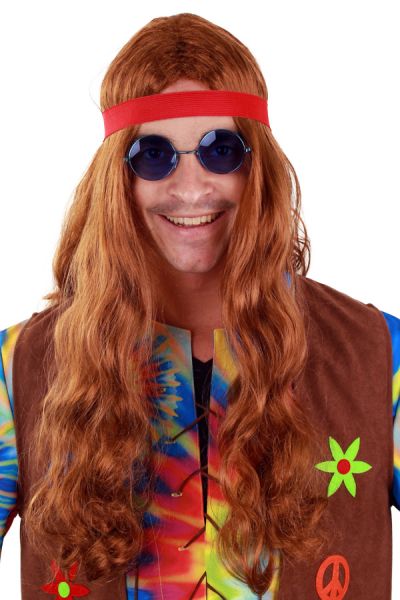Hippie Wig Jay with headband