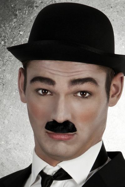 Charlie Chaplin mustache black Comedian