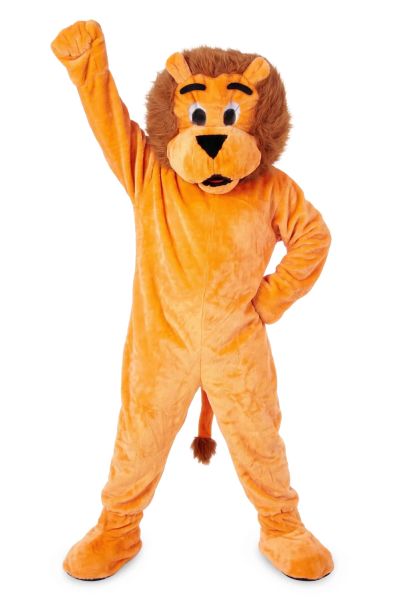 Plush Mascot Orange Lion