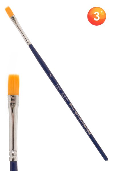 Face Paint brush flat 5 mm wide PXP