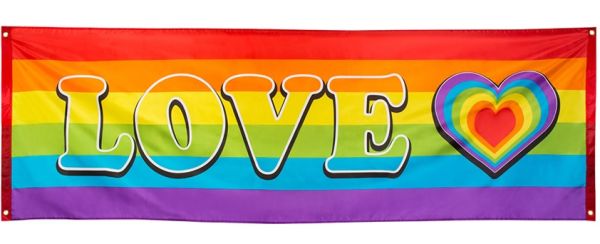 Rainbow Love banner