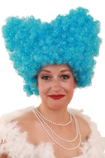 Funny wig Lucy turquoise