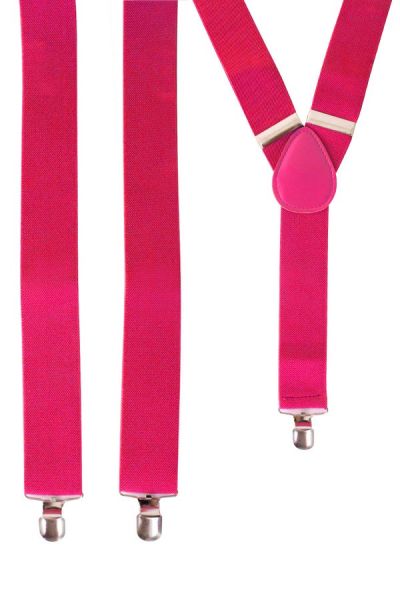 Pink suspenders