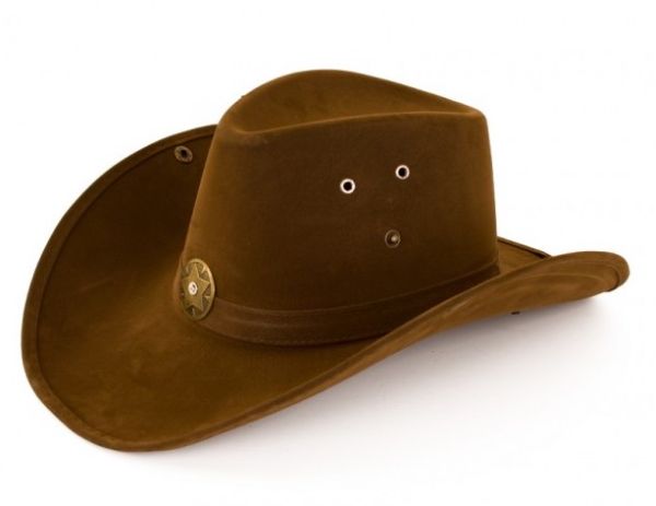 Cowboy hat Nevada leatherlook