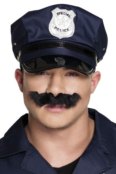 Police Mustache black
