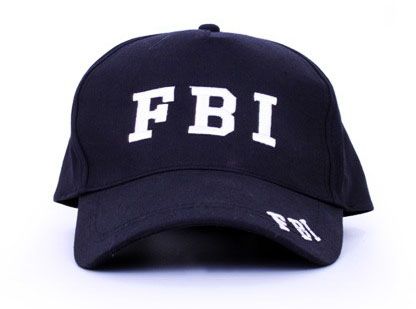 Baseball cap FBI