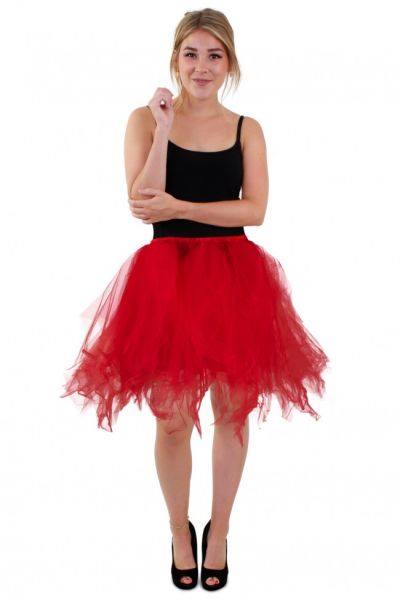 Petticoat red tulle points